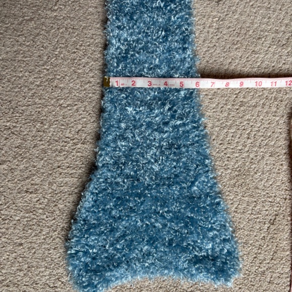 Cejon accessories Inc soft fuzzy scarf blue - Picture 6 of 9